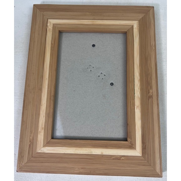 Vintage Wood Picture Frame Tabletop Wall Decor Photo Display 4x6 Bohemian boho - Picture 1 of 5